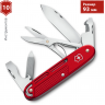 Нож перочинный VICTORINOX SYNERGY X ALOX () 93мм 10функций красный 0.8226.20
